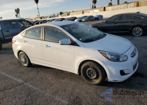 2016 Hyundai Accent Se z USA, uszkodzony, nr VIN KMHCT4AE9GU121033